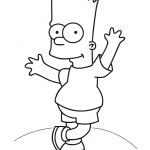 Coloriage À Imprimer Simpson Nice Coloriage Bart Simpson à Imprimer