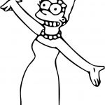 Coloriage À Imprimer Simpson Nice Coloriage Marge Simpson à Imprimer Sur Coloriages Fo