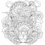 Coloriage Adulte Mandala Génial Image Pour Coloriage Adulte — Image Vectorielle Sliplee