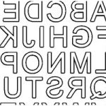 Coloriage Alphabet Maternelle Luxe 16 Dessins De Coloriage Alphabet Plet A Imprimer à Imprimer