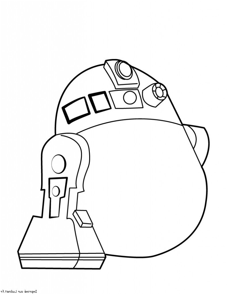 Coloriage Angry Bird Inspiration R2d2