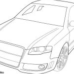 Coloriage Audi Luxe Coloriage Voiture Audi Dessin