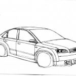 Coloriage Audi Luxe Dessins Gratuits à Colorier Coloriage Audi à Imprimer