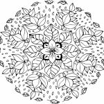 Coloriage Automne Adulte Inspiration Coloriage Mandala Feuille D Automne à Imprimer Sur