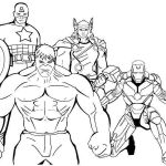 Coloriage Avengers À Imprimer Luxe Avengers 14 Super Héros – Coloriages à Imprimer