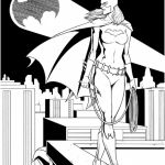 Coloriage Batgirl Élégant Batgirl 37 Super Héros – Coloriages à Imprimer