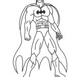 Coloriage Batman Luxe Coloriage Batman à Colorier Dessin Gratuit à Imprimer