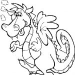 Coloriage Bébé Dragon Génial Coloriage Dragon à Colorier Dessin à Imprimer