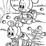 Coloriage Bebe Élégant Coloriage Bébé Mickey Et Minnie à Imprimer Et Colorier