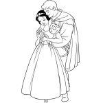 Coloriage Blanche Neige Nice Coloriage Blanche Neige Et Son Prince Charmant Blanche Neige