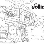 Coloriage Cabane Inspiration Caillou’s Treehouse Fun – Coloring Sheet