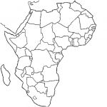 Coloriage Carte Frais Continent Africain Dessin