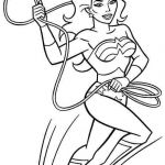 Coloriage Catwoman Élégant Wonder Woman 87 Super Héros – Coloriages à Imprimer