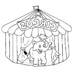 Coloriage Chapiteau Luxe Circus Tent Coloring Pages At Getcolorings