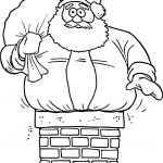 Coloriage Cheminée Inspiration Coloriage Pere Noel Cheminee