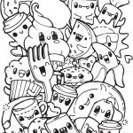 Coloriage Chibi Kawaii Luxe Coloriage Kawaii Pretty Food And Cute Jecolorie