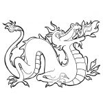 Coloriage Chine Frais Coloriage Dragon Chinois A Imprimer Gratuit