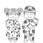 Coloriage Chinoise Meilleur De Chinese New Year To Color For Children Chinese New Year
