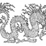 Coloriage Complexe Unique Dragons Coloriages Difficiles Pour Adultes