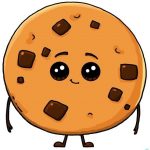 Coloriage Cookies Élégant Chocolate Chip Cookie Art