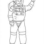 Coloriage Cosmonaute Unique Astronaute 70 Métiers Et Professions – Coloriages à