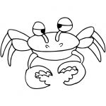 Coloriage Crabe Inspiration Crabe Coloriage De Crabe A Imprimer Gratuitement