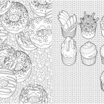 Coloriage Cupcake Luxe Cuupcakes And Donuts Cupcake And Sweeties