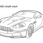Coloriage Dbs Unique Super Car Aston Martin Dbs V12 Coloring Page For Kids 4
