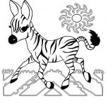 Coloriage De Bébé Animaux Élégant Coloriage Zebre 31 Dessin
