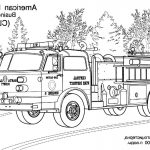 Coloriage De Camion De Pompier Unique Dessins Camions Pompiers