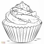 Coloriage De Cupcake Nice Get This Cupcake Coloring Pages Printable
