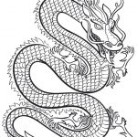 Coloriage De Dragons Luxe Coloriage Du Dragon Chinois Momes