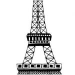 Coloriage De La Tour Eiffel Nice Dessins Et Coloriages 5 Coloriages De La Tour Eiffel En