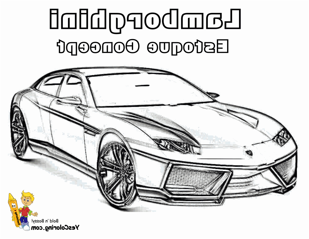 Coloriage De Lamborghini Meilleur De Evo Magz V4 7