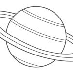 Coloriage De L'espace Nouveau Saturne Dessin Arouisse