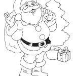 Coloriage De Noel Gratuit Luxe 8 Dessins De Coloriage Père Noël Imprimer Gratuit à Imprimer