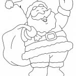 Coloriage De Noel Pere Noel Frais Coloriage Père Noël Te Salue Dessin Gratuit à Imprimer