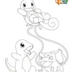 Coloriage De Pokémon Nouveau Coloriage Pokemon Bulbizarre Salameche Carapuce 1iere