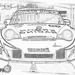 Coloriage De Porsche Inspiration Evo Magz V4 7