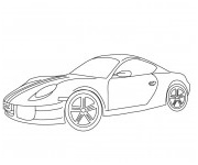 Coloriage De Porsche Meilleur De Coloriage Porsche Carrera Gt Dessin Gratuit à Imprimer
