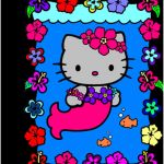 Coloriage De Sirène A Imprimer Meilleur De Coloriage Hello Kitty Sirène Gratuit à Imprimer Et Colorier