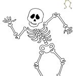 Coloriage De Squelette Nouveau Atout Halloween Coloriages Squelettes