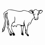Coloriage De Vache Élégant Coloriage Vache Les Beaux Dessins De Animaux à Imprimer