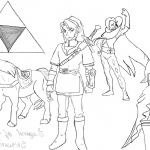Coloriage De Zelda Meilleur De 37 Dessins De Coloriage Zelda à Imprimer
