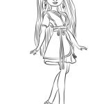 Coloriage Descendants Luxe Lonnie From Descendants Wicked World Coloring Page