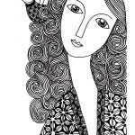 Coloriage Difficile Adulte Nice Woman Simple Unclassifiable Adult Coloring Pages