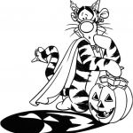 Coloriage Disney Halloween Unique Tigger Coloring Pages To Print Coloring Home
