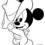 Coloriage Disney Mickey Inspiration Coloriage Dessin Disney Bebe Mickey Chapeau Dessin