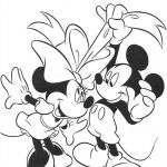 Coloriage Disney Mickey Luxe Mickey Mouse And Minnie Mouse Coloring Pages Hellokids