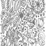 Coloriage Doodle Génial Diverses Fleurs Doodle à Imprimer Et Dessiner Artherapie